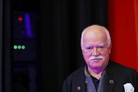 GER, Berlin,20171109, Peter Gauweiler ( deutscher Rechtsanwalt und ehemaliger CSU Politiker) in der Urania bei einer Lesung mit Sahra Wagenknecht ( deutsche Volkswirtin, Publizistin und Politikerin, der Linken) Buchtitel: Couragiert gegen den Strom Über Goethe, die macht und die Zukunft