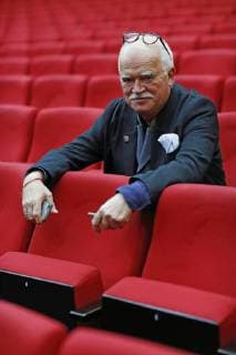 GER, Berlin,20171109, Peter Gauweiler ( deutscher Rechtsanwalt und ehemaliger CSU Politiker) in der Urania bei einer Lesung mit Sahra Wagenknecht ( deutsche Volkswirtin, Publizistin und Politikerin, der Linken) Buchtitel: Couragiert gegen den Strom Über Goethe, die macht und die Zukunft