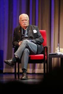 GER, Berlin,20171109, Peter Gauweiler ( deutscher Rechtsanwalt und ehemaliger CSU Politiker) in der Urania bei einer Lesung mit Sahra Wagenknecht ( deutsche Volkswirtin, Publizistin und Politikerin, der Linken) Buchtitel: Couragiert gegen den Strom Über Goethe, die macht und die Zukunft