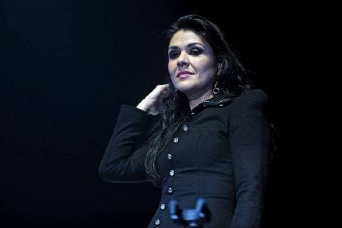 Night of the Proms 2017. Dirigentin Alexandra Arrieche während eines Auftrittes im Rahmen der Night of the Proms 2017 am 22.12.2017 in der SAP-Arena Mannheim.