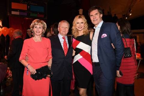 Entertainment Bilder der Woche Themen der Woche Bilder des Tages Wolfgang Porsche mit Freundin Claudia Hübner und Veronica Ferres mit Ehemann Carsten Maschmeyer 60. Geburtstag von Michael Käfer Postpalast Feier, Party München 02. Februar 2018