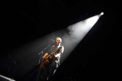 Themen der Woche Bilder des Tages Marcus Wiebusch von der Band Kettcar bei einem Konzert in der Columbiahalle in Berlin, 10. Februar 2018. Kettcar Konzert in Berlin