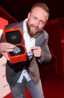 Themen der Woche Bilder des Tages Robert Harting bei der Verleihung der Askania-Awards im Palazzo Spiegelzelt, Hertzallee 41, Berlin Copyright imago stock&people GmbH Tinkeres Datum: 13.02.2018 Place To B