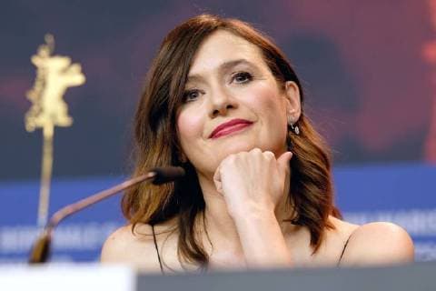 Schauspielerin Emily Mortimer während der Pressekonferenz zum Film THE BOOKSHOP anlässlich der 68. Berlinale snapshot-photography xK.M.Krause