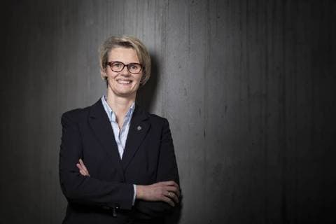 Bilder des Tages Anja Karliczek, CDU, designierte Bundesministerin fuer Bildung und Forschung, posiert fuer ein Foto in Berlin, 26.02.2018. Berlin Deutschland