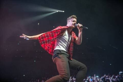 February 28, 2018 - Imagine Dragons perform onstage for the first of 2 nights at the O2 Arena in London, United Kingdom on February 28th 2018  - ZUMAr152 20180228_zaa_r152_022 Copyright: xOlliexMillingtonx xRmvx