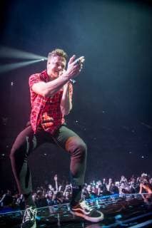 February 28, 2018 - Imagine Dragons perform onstage for the first of 2 nights at the O2 Arena in London, United Kingdom on February 28th 2018  - ZUMAr152 20180228_zaa_r152_026 Copyright: xOlliexMillingtonx xRmvx