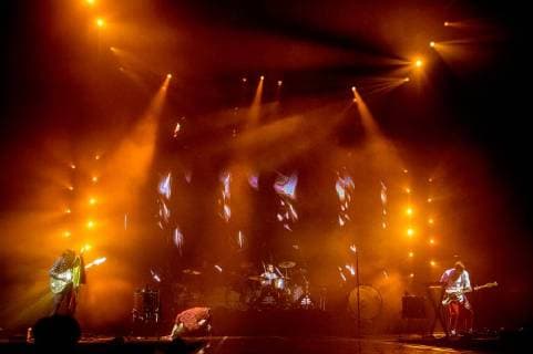 February 28, 2018 - Imagine Dragons perform onstage for the first of 2 nights at the O2 Arena in London, United Kingdom on February 28th 2018  - ZUMAr152 20180228_zaa_r152_032 Copyright: xOlliexMillingtonx xRmvx