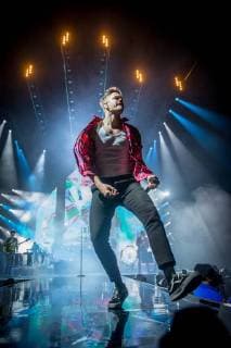 February 28, 2018 - Imagine Dragons perform onstage for the first of 2 nights at the O2 Arena in London, United Kingdom on February 28th 2018  - ZUMAr152 20180228_zaa_r152_045 Copyright: xOlliexMillingtonx xRmvx