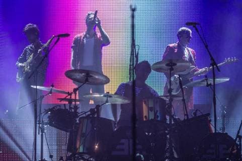 February 28, 2018 - Imagine Dragons perform onstage for the first of 2 nights at the O2 Arena in London, United Kingdom on February 28th 2018  - ZUMAr152 20180228_zaa_r152_064 Copyright: xOlliexMillingtonx xRmvx