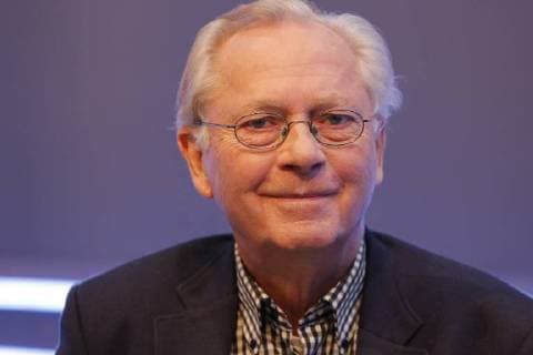 Tag 2 der Leipziger Buchmesse. Hier der Journalist, Diplomat und Autor Uwe Karsten Heye. Heye war unter Gerhard Schröder (SPD) Leiter des Bundespresseamtes und damit Regierungssprecher. Leipziger Buchmesse Tag 2