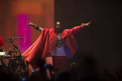 Bilder des Tages 30 seconds to mars in der Olympiahalle muenchen, 18.03.18