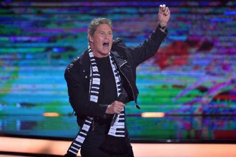 Themen der Woche Bilder des Tages Willkommen bei Carmen Nebel am 24.03.2018 in der Freiheitshalle in Hof David Hasselhoff ( US-amerikanischer Schauspieler und Sänger )