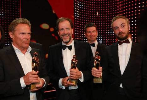 Bilder des Tages Romy Gala 2018 Wien, Hofburg, 07. 04. 2018 Christian TRAMITZ, Helmfried VON LÜTTICHAU, Jan BÖHMERMANN