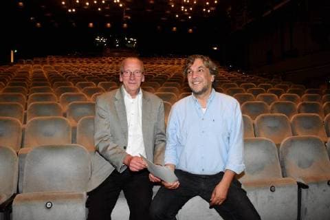 Entertainment Themen der Woche KW29 Entertainment Bilder des Tages Dr. Hans -Georg Kueppers Kulturrefent Muenchen Christian Stueckl VolkstheaterIntendant Muenchen 18.07.18 Volkstheater Vertragsverlaengerung bis 2025 Von Intendant Christian Stueckl Stueckl