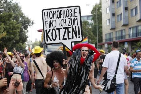 News Themen der Woche KW30 News-Bilder des Tages Teilnehmer beim Christopher Street Day in Berlin am 28 Juli 2018. CDS in Berlin