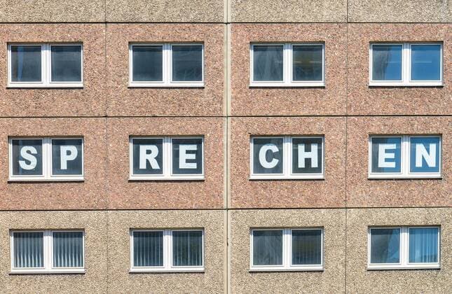 Werbung Logopaede, Lichtenberg, Berlin, Deutschland