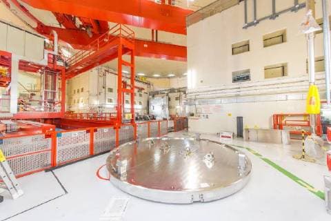 Rückbau des AKW Biblis, Block A 15.08.2018 Biblis Rückbau des AKW Biblis, Block A