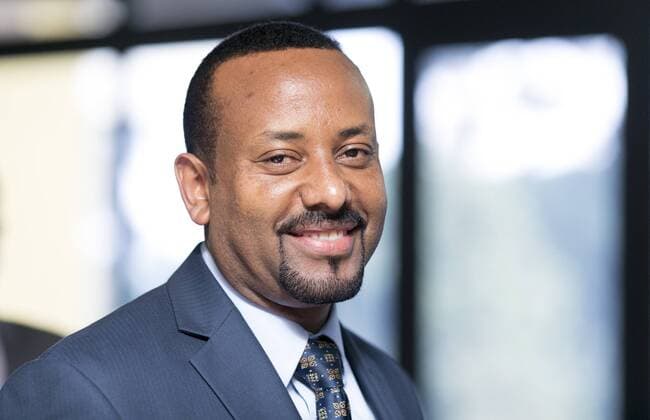 Abiy Ahmed, Premierminister von Aethiopien, 24.08.2018. Adis Abebe Aethiopien