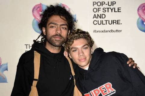 Entertainment Bilder des Tages Noah Becker mit Bruder Elias Becker bei der Bread & Butter by Zalando 2018 in der Arena Berlin. Berlin, 01.09.2018