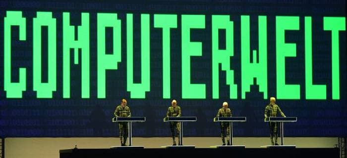 Entertainment Themen der Woche KW36 Entertainment Bilder des Tages Kraftwerk 3D , Neuinszenieung Live auf dem Gelaende des Olympia Parks am Olympia Stadion in Berlin am 09.09.2018