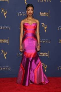 08 September 2018 - Los Angeles, California - Sonequa Martin-Green. 2018 Creative Arts Emmys Awards held at Microsoft Theater. Photo Credit: F. Sadou AdMedia 229901 2018-09-08 CA Los Angeles Etats-Unis  Copyright: xAdMediax STAR_229901_061