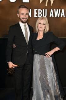 Jan Böhmermann und Joanna Lumley bei der Verleihung der 57. Rose d Or Awards 2018 im AXICA Kongress- und Tagungszentrum. Berlin, 13.09.2018