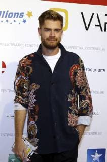 director Lukas Dhont pictured during the premiere of Hollywood aan de Schelde of director Robbe De Hert, part of the 12th edition of the Oostende Film festival, Friday 14 September 2018.  NICOLASxMAETERLINCK 05425852