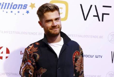 director Lukas Dhont pictured during the premiere of Hollywood aan de Schelde of director Robbe De Hert, part of the 12th edition of the Oostende Film festival, Friday 14 September 2018.  NICOLASxMAETERLINCK 05425853