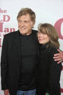 September 20, 2018 - New York, New York, United States - Actors Robert Redford and Sissy Spacek arriving at the premiere of The Old Man & The Gun at the Paris Theatre on September 20, 2018 in New York City (Credit Image: aa© Philip Vaughan Ace Pictures via ZUMA Press) , New York New York USA  Copyright: RepresentedxbyxZUMAxPress,xInc. PhilipxVaughanx spdk20180921-071518-L