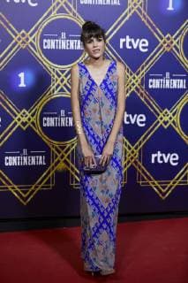 September 13, 2018 - Madrid, Madrid, Spain - Sandra Martin seen posing for the camera at Callao City Lights cinema during El Continental premiere. Madrid Spain - ZUMAs197 20180913_zab_s197_078 Copyright: xA.xPerezxMecax