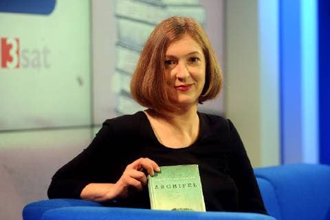 Entertainment Bilder der Woche KW41 Entertainment Bilder des Tages Frankfurter Buchmesse 2018. Schriftstellerin Inger Maria Mahlke am 10.10.2018 auf der Frankfurter Buchmesse. 20181010MWI3511