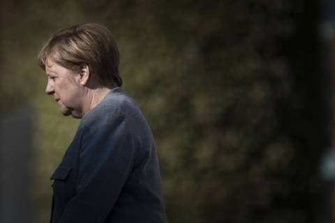 News Themen der Woche KW41 News Bilder des Tages Bundeskanzlerin Angela Merkel, CDU, aufgenommen im Bundeskanzleramt in Berlin, 12.10.2018. Berlin Deutschland