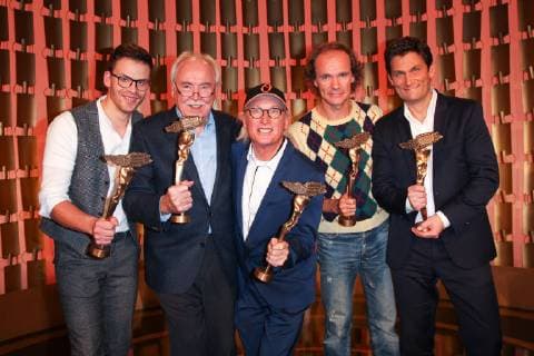 Entertainment Bilder der Woche KW44 Entertainment Bilder des Tages Martin Frank, Dieter Hanitzsch, Otto Waalkes, Olaf Schubert, Christian Ehring, Bayerischer Kabarettpreis 2018 im Muenchener Lustspielhaus in Muenchen am 29.10.2018