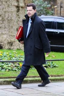 December 18, 2018 - London, United Kingdom - James Brokenshire, Secretary of State for Housing Communities and Local Government is seen on his arrival at the Downing Street to attend the weekly Cabinet Meeting. The Cabinet will discuss the preparations for a No Deal Brexit. London United Kingdom - ZUMAs197 20181218_zaa_s197_032 Copyright: xDinendraxHariax