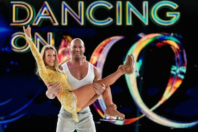 Entertainment Themen der Woche KW01 Entertainment Bilder des Tages SAT.1-Show Dancing on Ice, Pressetermin, 04.01.2019 Detlef Soost und Kat Rybowski beim Pressetermin zum Start von der neuen SAT.1-Show Dancing on Ice am 04.01.2019 in Köln, , Koeln NRW Deutschland MMC Studios