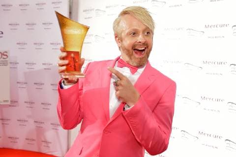 Verleihung 20 Jahre SMAGO AWARD Ross Antony am roten Teppich 20 Jahre Verleihung SMAGO AWARD in Berlin am 13.01.2019