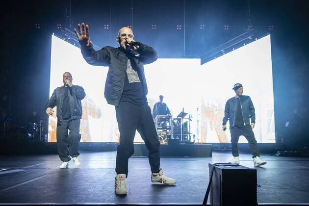 Entertainment Themen der Woche KW03 Entertainment Bilder des Tages Die Fantastischen Vier in der Festhalle Frankfurt Die deutsche Hip-Hop-Gruppe Die Fantastischen Vier (Fanta 4) spielte am 17.01.2019 ein ausverkauftes Konzert in der Festhalle in Frankfurt am Main. Die Gruppe besteht aus Michi Beck (Michael Beck), Thomas D (Thomas Dürr), And.Ypsilon (Andreas Rieke) und Smudo (Michael Bernd Schmidt).