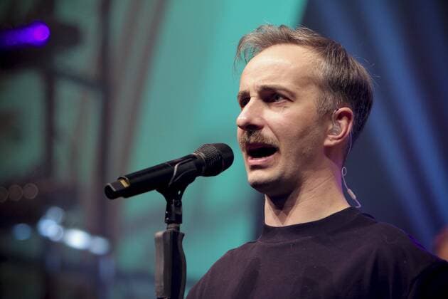 TV Moderator Jan Böhmermann und sein Rundfunk Tanzorchester Ehrenfeld beim Konzert am 25.01.2019 im Haus Auensee Leipzig Copyright: xVIADATAx xHolgerxJohnx , Leipzig Sachsen Deutschland