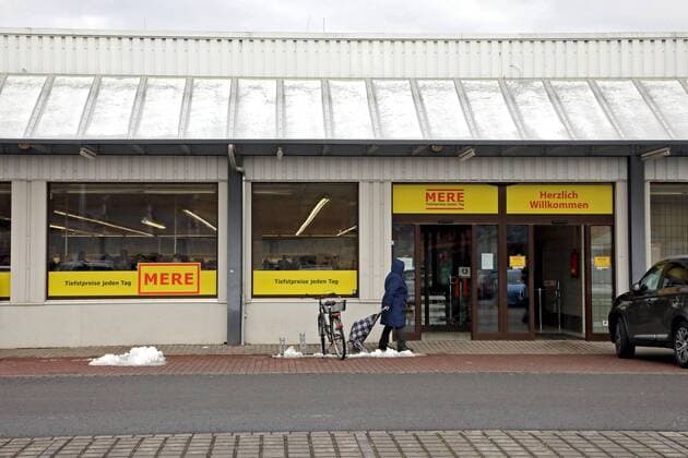 News Themen der Woche KW05 News Bilder des Tages Discounter MERE . Die russische Discounter-Kette Torgservice eroeffnet am 29.01.2019 in Leipzig erste MERE Deutschland-Filiale. 20190129BOS0014