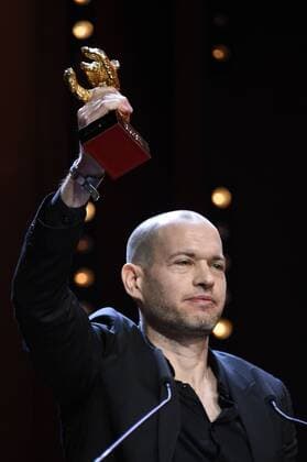 Entertainment Themen der Woche KW07 Entertainment Bilder des Tages Nadav Lapid, winner of the Golden Bear for Best Film for Synonyms , poses at the closing ceremony during the 69th Berlin International Film Festival Berlinale 2019 at Berlinale Palace on February 16, 2019 in Berlin, Germany.