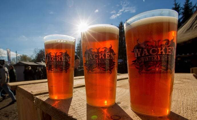 News Themen der Woche KW08 News Bilder des Tages Wacken Wacken Winternights Wacken Winternights 2019 starten sonnig und kalt. Besucher aus der Schweiz, Grossbritanien, Irland und weiteren Laendern treffen sich zum kaeltesten Festival dieses Jahres. Copyright: xJacobs xEibner-Pressefotox EP_djs