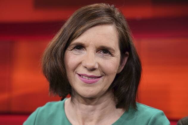 Katrin Göring-Eckardt in der ARD-Talkshow hart aber fair im WDR Fernsehstudio A. Köln, 25.02.2019