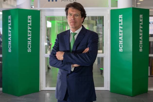 Schaeffler Bilanz PK der Schaeffler AG. CEO Klaus Rosenfeld. München Bayern Deutschland