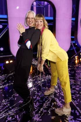 Entertainment Themen der Woche KW12 Entertainment Bilder des Tages Stefanie Heinzmann und Mieze Katz beim Finale der 11. Staffel der KiKA Casting-Show Dein Song in den MMC-Studios. Köln,22.03.2019