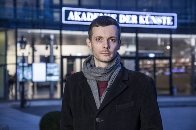 Entertainment Themen der Woche KW13 Entertainment Bilder des Tages Berliner Akademie der Künste Danilo Scholz. -- Der Heinrich-Mann-Preis 2019 geht an den Autor und Wissenschaftler Danilo Scholz. Adam Tooze, Wirtschaftshistoriker, Laudatio Mascha Schneider, Schauspielerin, liest Texte von Heinrich Mann. Kathrin Röggla, AdK, Begrüßung und Preisverleihung. in der Berliner Akademie der Künste am 27.03.2019
