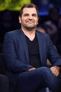 Andreas Altenburg bei der Aufzeichnung der NDR-Talkshow Tietjen und Bommes im NDR-Studio auf dem Messegelände. Hannover, 12.04.2019