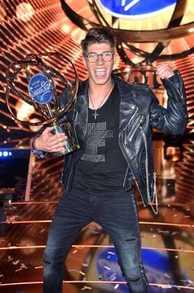 Entertainment Themen der Woche KW17 Entertainment Bilder des Tages Davin Hebrüggen, Gewinner der 16. Staffel der RTL-Castingshow Deutschland sucht den Superstar DSDS 2019 im MMC Coloneum. Köln, 27.04.2019
