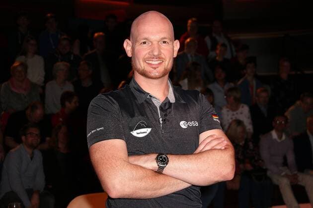 Entertainment Themen der Woche KW19 Entertainment Bilder des Tages Alexander Gerst, der Astronaut und Geophysiker zu Gast in der M.Lanz (ZDF) Talkshow am 9.05.2019 in Hamburg Alexander Gerst zu Gast in der Markus Lanz (ZDF) Talkshow