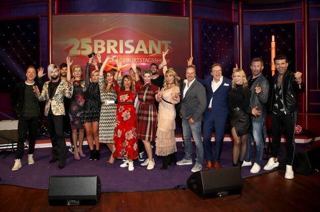 Entertainment Themen der Woche KW19 Entertainment Bilder des Tages Die Stargäste beim Event-Tag und der MDR TV-Geburtstagsshow 25 Jahre Brisant - Wir sind deins in der Media City. Leipzig, 11.05.2019